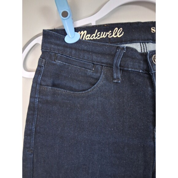 Madewell Jeans Womens 27 Mid Rise Skinny Skinny Ankle Dark Wash Denim - Picture 3 of 12